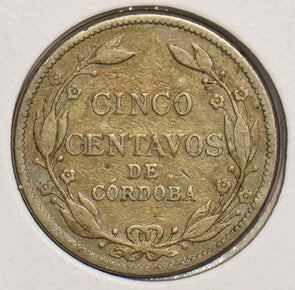Nicaragua 1934 5 Centavos P290283 combine shipping2