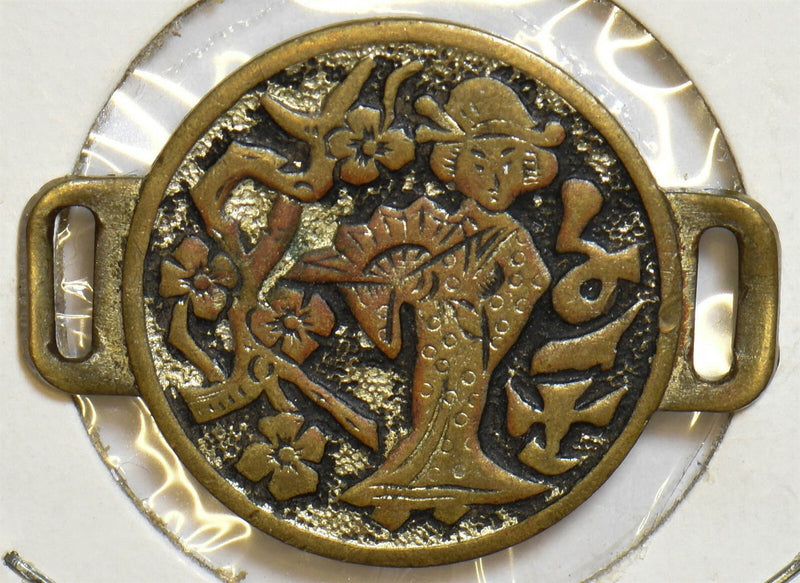Japan 1900 ~30 Geisha Token P290015 combine shipping0