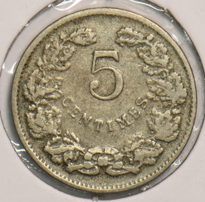 Luxembourg 1908 5 Centimes P150104 combine shipping2
