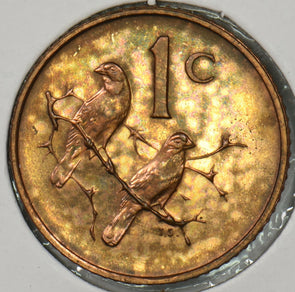 South Africa 1967 Cent Sparrows animal Proof P900313 combine shipping0