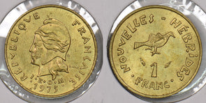 France 1975 Franc New Hebrides P190228 combine shipping0