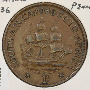 South Africa 1936 Penny P190286 combine shipping2