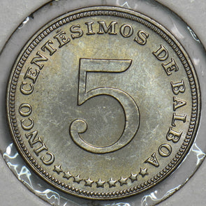 Panama 1962 5 Centesimos BU P290082 combine shipping1
