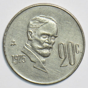 Mexico 1975 20 Centavos Eagle animal Snake P900032 combine shipping0
