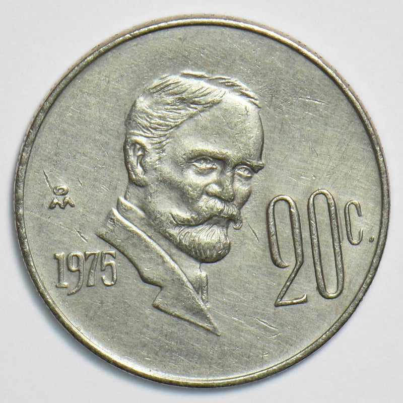 Mexico 1975 20 Centavos Eagle animal Snake P900032 combine shipping0