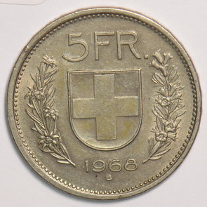 Switzerland 1968 5 Francs P150139 combine shipping2