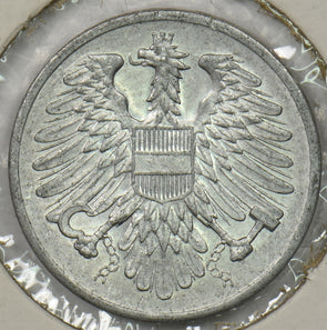 Austria 1957 2 Groschen Eagle animal P150245 combine shipping0