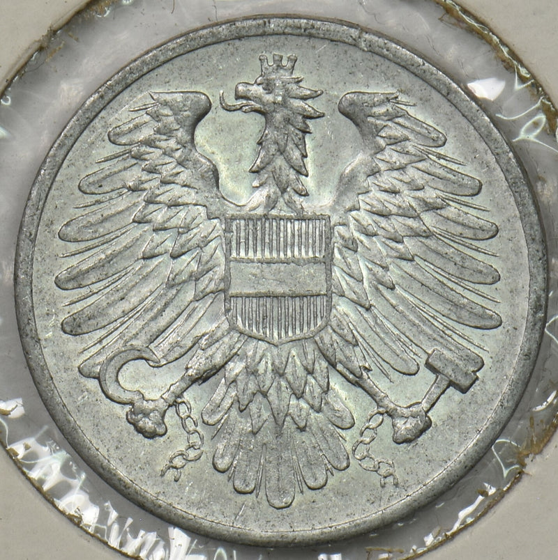 Austria 1957 2 Groschen Eagle animal P150245 combine shipping0
