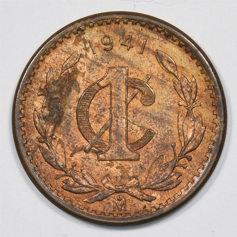 Mexico 1941-MO Coat of Arms Centavo P9025280