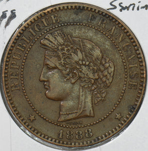 France 1888 A 10 Centimes P190528 combine shipping0
