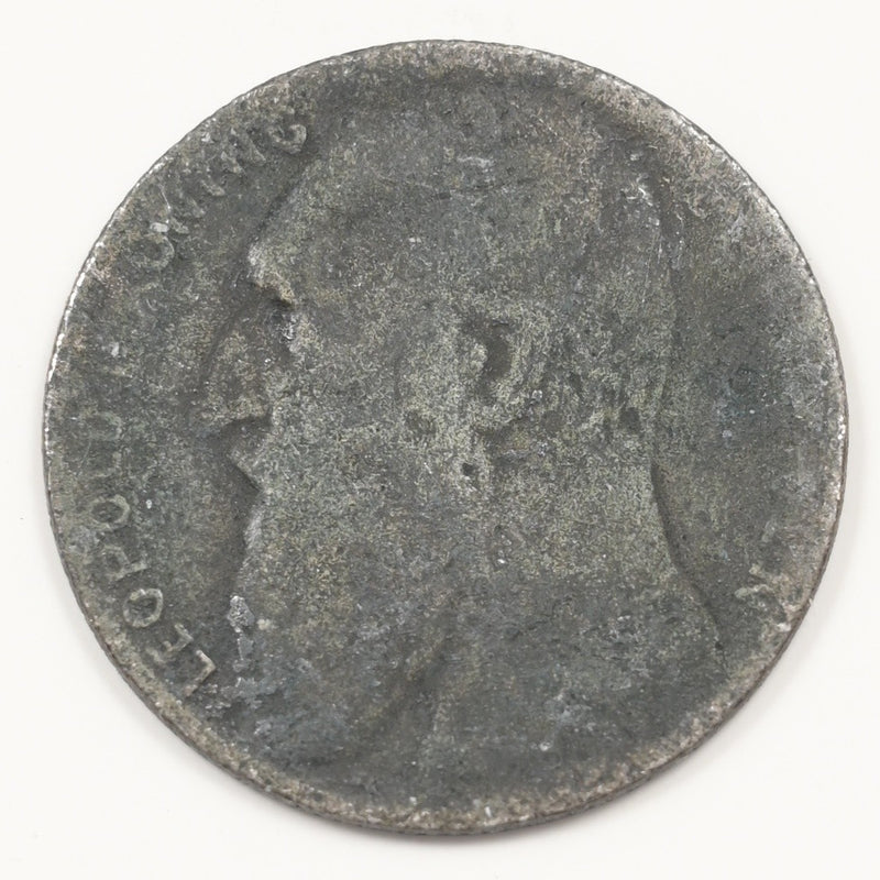 Belgium 1901 Leopold II 50 Centimes Silver P1515330
