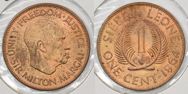 Sierra Leone 1964 Cent P190242 combine shipping0
