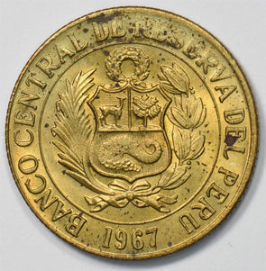 Peru 1967 1/2 Sol Vicuna P903514 combine shipping1