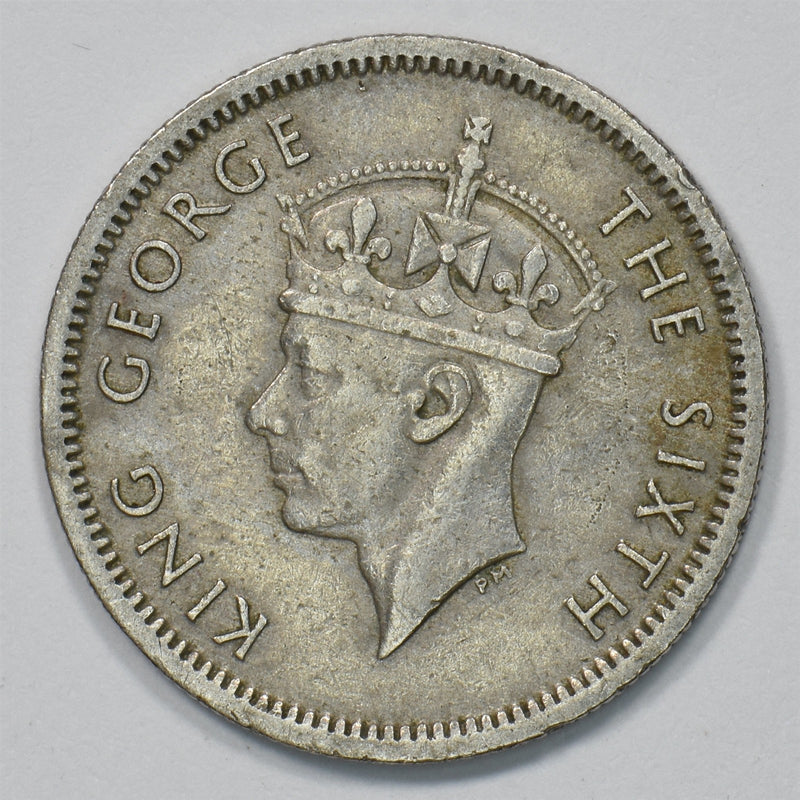 Malaya 1950 George VI 10 Cents P9029690