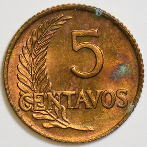 Peru 1954 5 Centavos P190021 combine shipping1