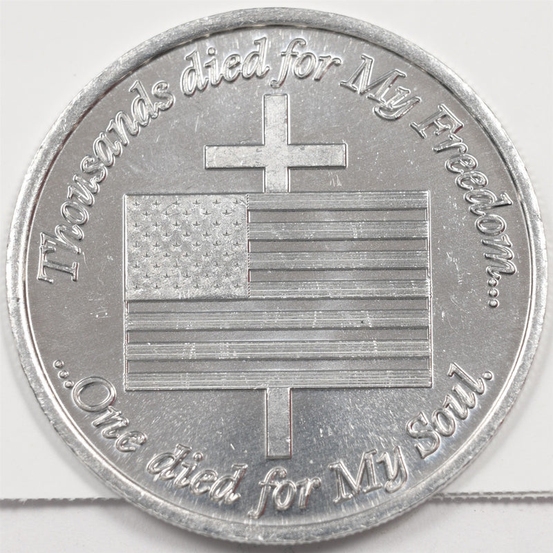 Religious/Patriotic Challenge Coin / Medallion P9041780