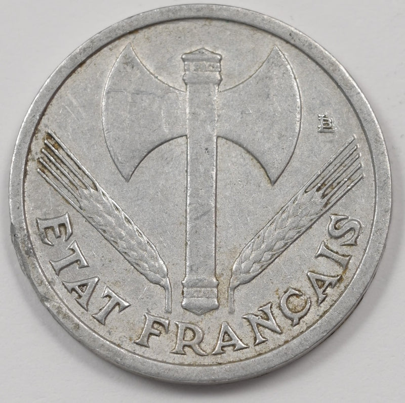 France 1942 Vichy French State Franc P9040210
