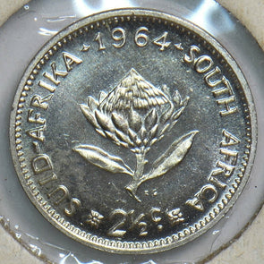 South Africa 1964 2 1/2 Cents UNC P190081 combine shipping1
