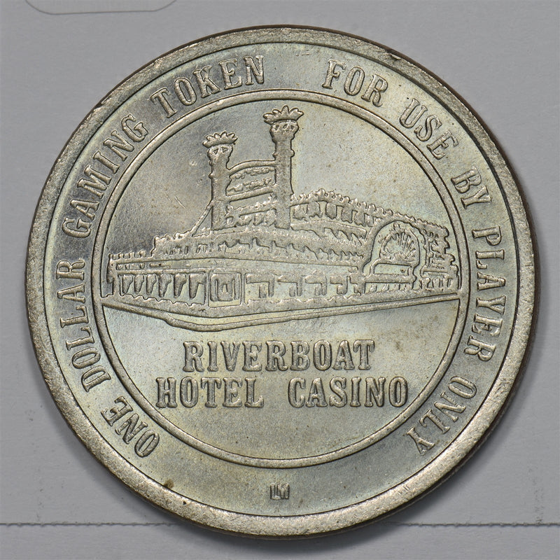 Riverboat Hotel Casino Gaming Token Dollar P9030890