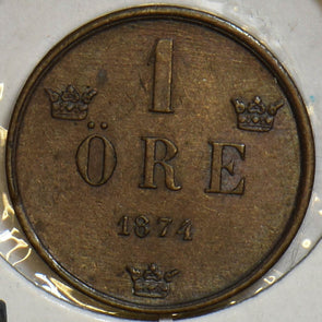 Sweden 1874 Ore UNC P490069 combine shipping1