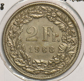 Switzerland 1968 2 Francs animal P150047 combine shipping2