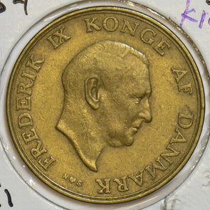 Denmark 1954 Krone P190111 combine shipping1