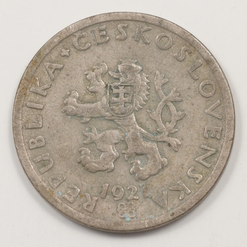 Czechoslovakia 1921 First Republic 20 Haleru P1515380