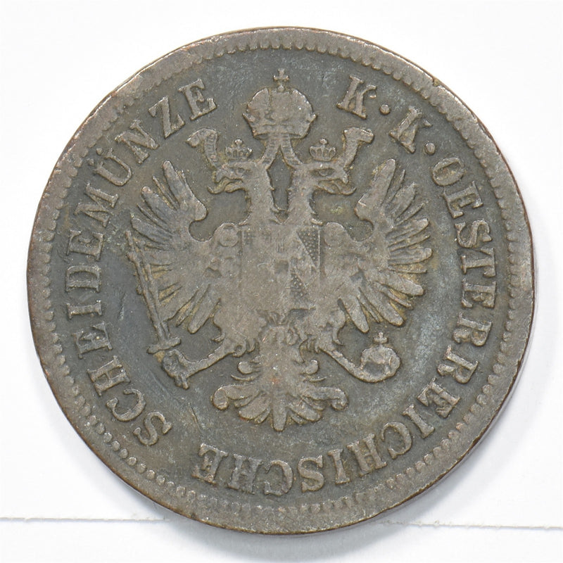 Austria 1861-A Francis Joseph I 4 Kreuzer P2401770