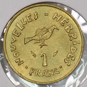 France 1975 Franc Bird animal New Hebrides P190311 combine shipping2