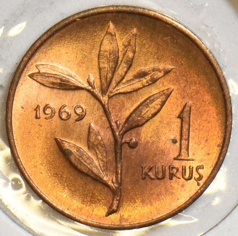 Turkey 1969 Kurush P190003 combine shipping0