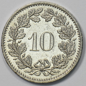 Switzerland 1984 10 Rappen Proof Head of Libertas P903533 combine shipping1