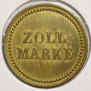 Germany 1900 's Token Zoll mark berlin cavalier P290323 combine shipping2