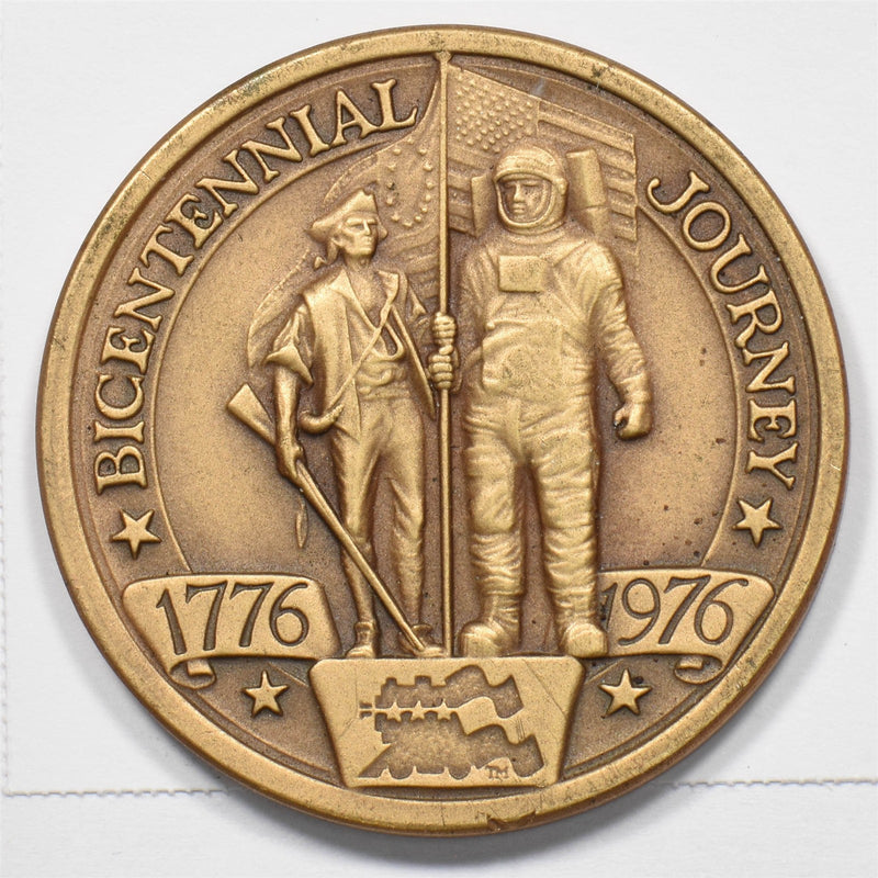 1976 American Freedom Train Bicentennial Journey Medal P9028640
