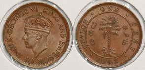Ceylon 1942 Cent P290211 combine shipping0