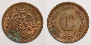 Mexico 1948 Centavo Eagle Snake animal P900182 combine shipping0