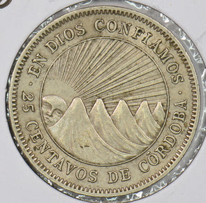 Nicaragua 1950 25 Centavos P290407 combine shipping2