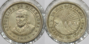 Nicaragua 1965 5 Centavos P490199 combine shipping0