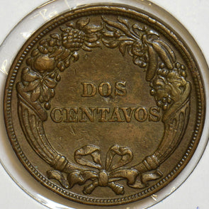 Peru 1919 2 Centavos P490066 combine shipping1