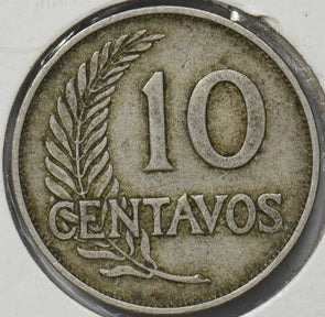 Peru 1940 10 Centavos Head of Ceres P903543 combine shipping1