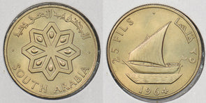 Yemen 1964 25 Fils P190211 combine shipping0