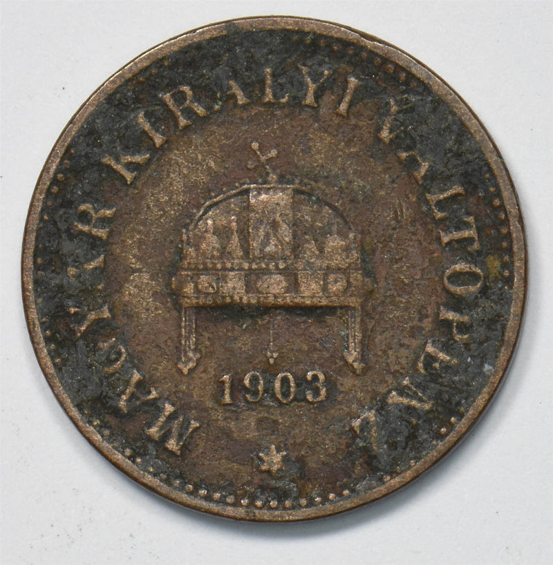 Hungary 1903-K.B 2 Filler Crown of St. Stephen P903411 combine shipping0