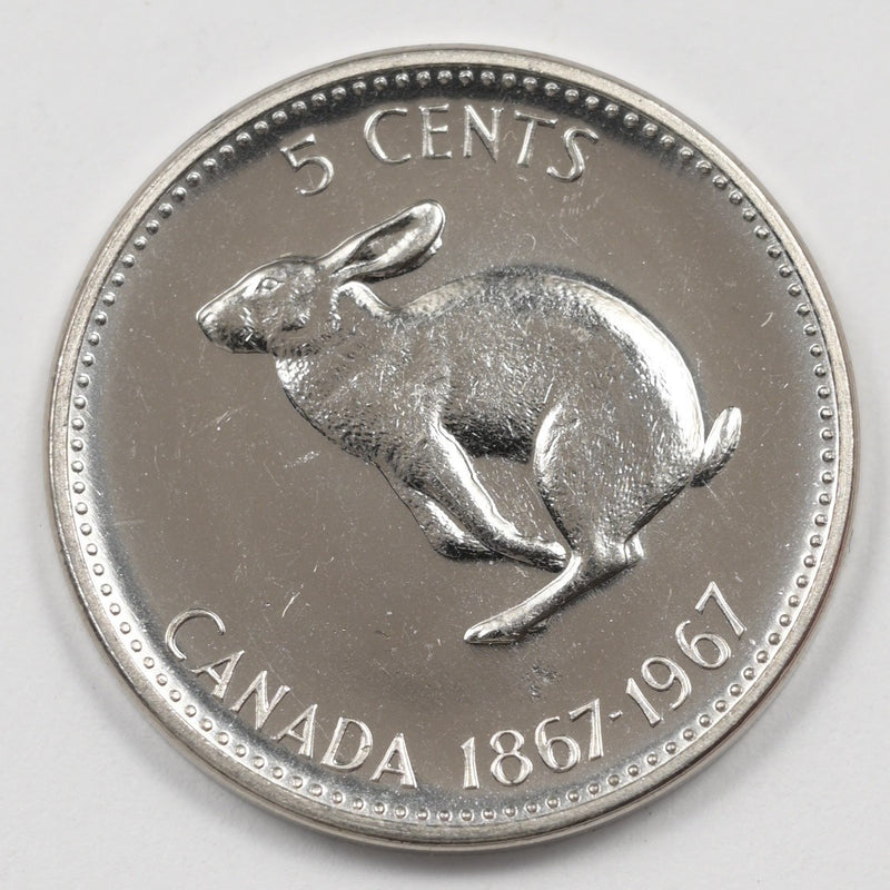 Canada 1967 Elizabeth II 5 Cents P9039310