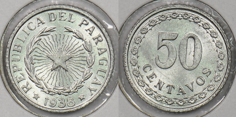 Paraguay 1938 50 Centavos P190339 combine shipping0