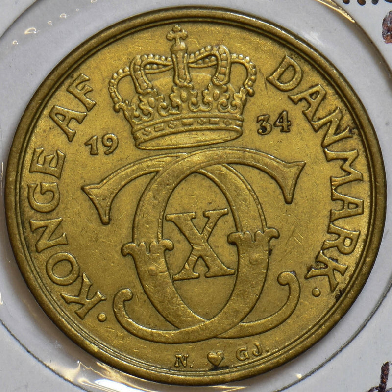 Denmark 1934 Krone UNC P490060 combine shipping0