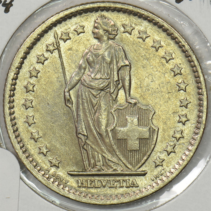 Switzerland 1974 2 Francs P150154 combine shipping0