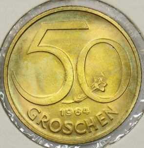 Austria 1964 50 Groschen P900277 combine shipping1