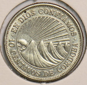 Nicaragua 1972 10 Centavos P150095 combine shipping2