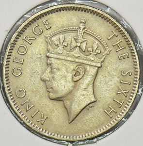 Mauritius 1951 1/4 Rupee P150234 combine shipping0