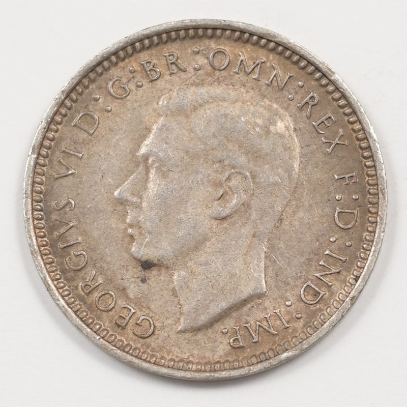 Australia 1943-D George VI 3 Pence Silver P9043040