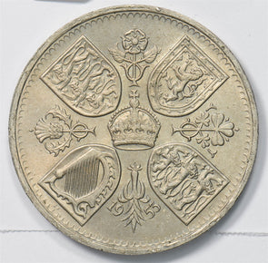 Great Britain 1953 5 Shillings Elizabeth II P903488 combine shipping1